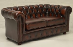 kleine compacte chesterfield bank voor kortere personen