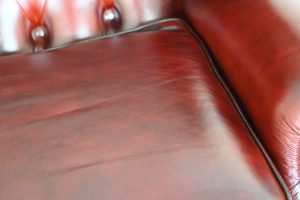 gebruikte chesterfield plainwing oorfauteuil