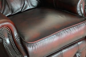 Gebruikte handbediende chesterfield relax fauteuil