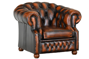 chesterfield low back chair model Mayfair met medium zit comfort