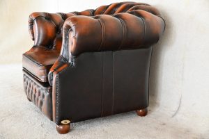 chesterfield low back chair model Mayfair met medium zit comfort