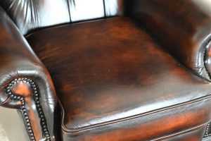 wing chair gebruikte chesterfield fauteuil