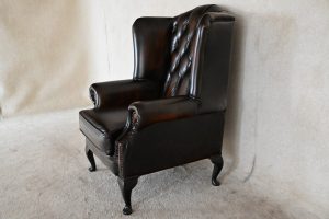 wing chair gebruikte chesterfield fauteuil