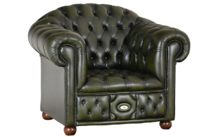 xl low back chair buttoned seat gebruikte chesterfield stoel