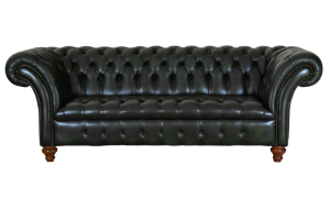 gebruikte chesterfield met geknoopte zitting