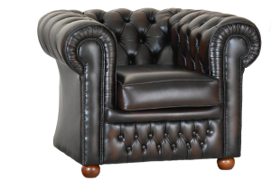 Verhuurde Chesterfield Low Back Chair, model Buckingham de Luxe, in topconditie. Nu in de actie. Inclusief certificaat van echtheid en garantie