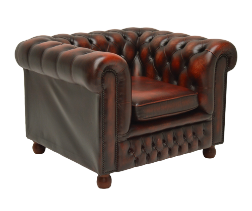 vintage chesterfield low back chair in Eindhoven