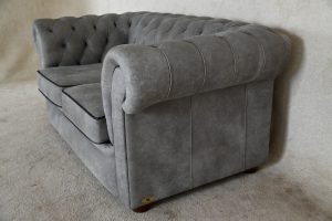 2-zits Chesterfield Bank Sandhurst - Luxe & Comfort - Tribe Light Grey-245088