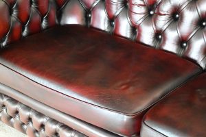 gebruikte Blenheim Chesterfield 3-zitsbank met gebogen rug 234662