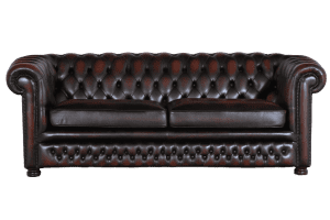 Curved Back Chesterfield 3-zits