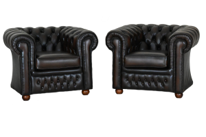 Luxe Chesterfield Lowback Fauteuil Ambassador- verhuurd geweest– Nu voor €1295 | Delta Chesterfield