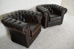 Luxe Chesterfield Lowback Fauteuil Ambassador- verhuurd geweest– Nu voor €1295 | Delta Chesterfield