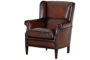 Ontdek deze elegante, gerenoveerde schapenleren armfauteuil met vernieuwde kussenbies en armleggers.#245005